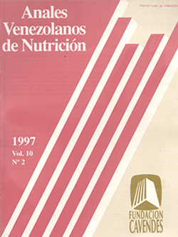 Anales Venezolanos de Nutrición