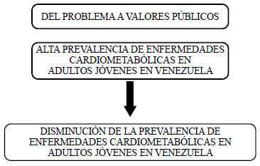 Figura 2. Diseño de la PP del problema a valores públicos